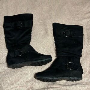JOURNEE Mid Calf  Boots